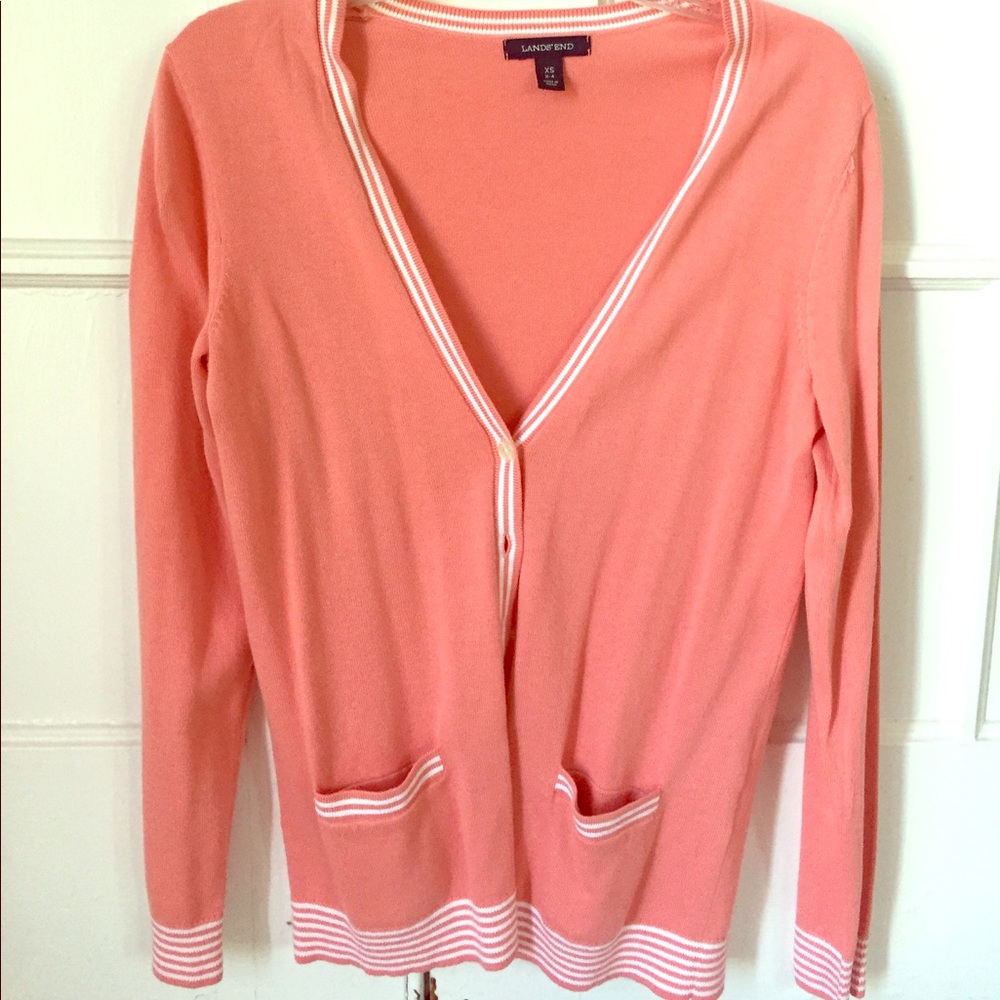 Pink cardigan